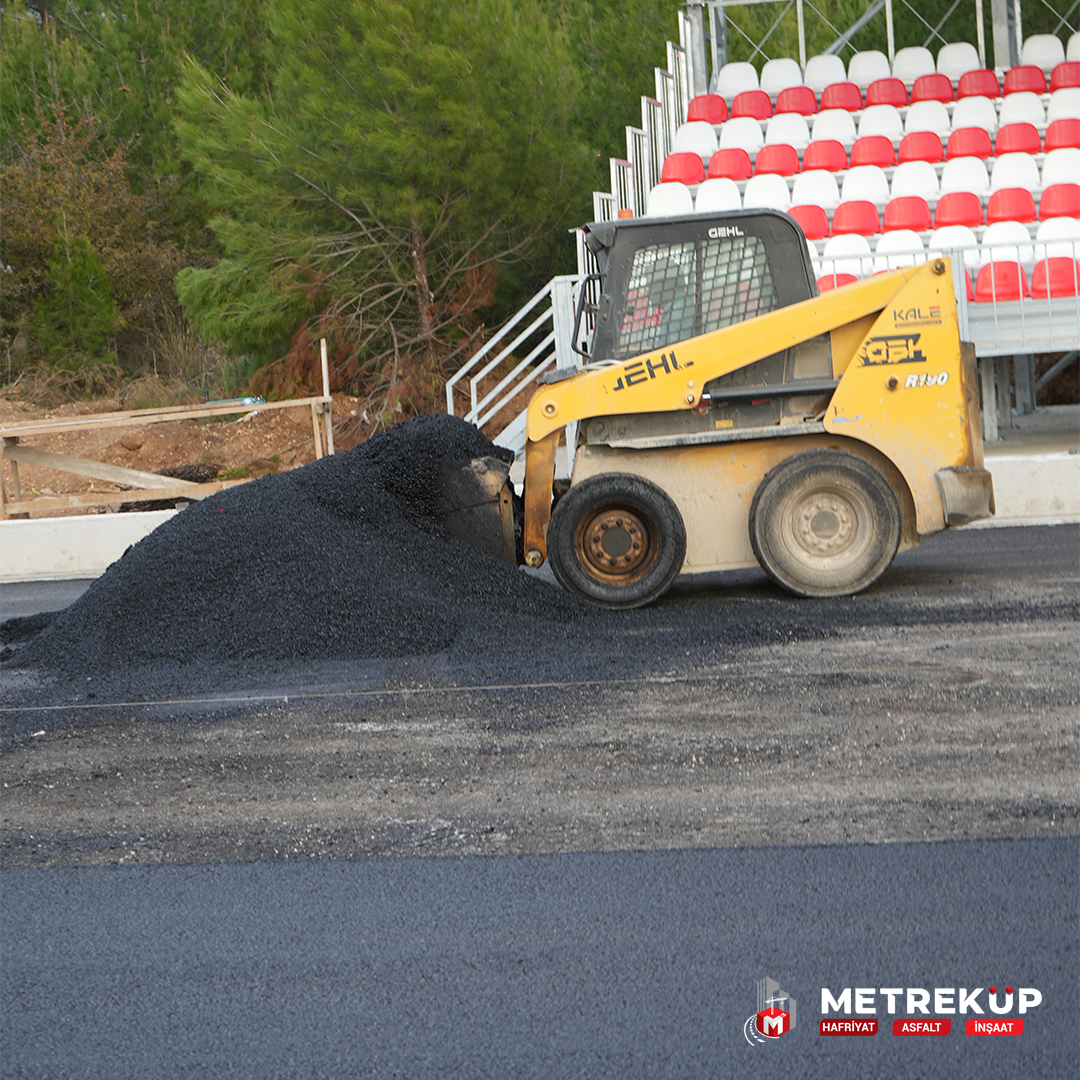 Sıcak asfalt uygulaması
